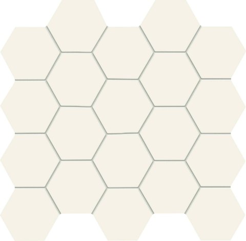 Mozaika All in white White 28.2x30.6 G.1