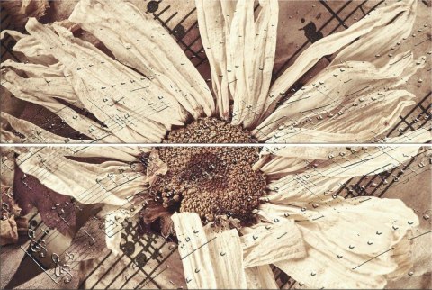 Dekor Onyx Flower kpl. 2x (25x75) G.1 Dekor Onyx Flower kpl. 2x (25x75) G.1