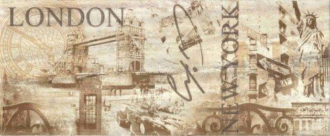 Dekor Quarz London 25x60 G.1 Dekor Quarz London 25x60 G.1