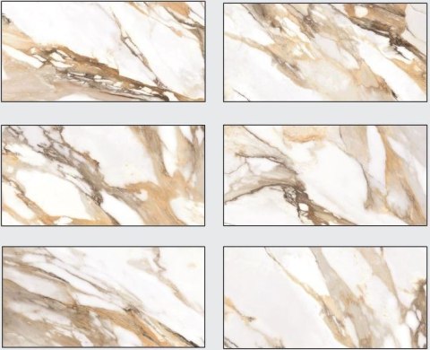 Gres Calacata Gold satyna+carving 60x120 G.1 rektyfik Gres Calacata Gold satyna+carving 60x120 G.1 rektyfik