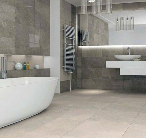 Gres New Concept Soft Grey mat 60x60 G.1 rektyfikowany Gres New Concept Soft Grey mat 60x60 G.1 rektyfikowany