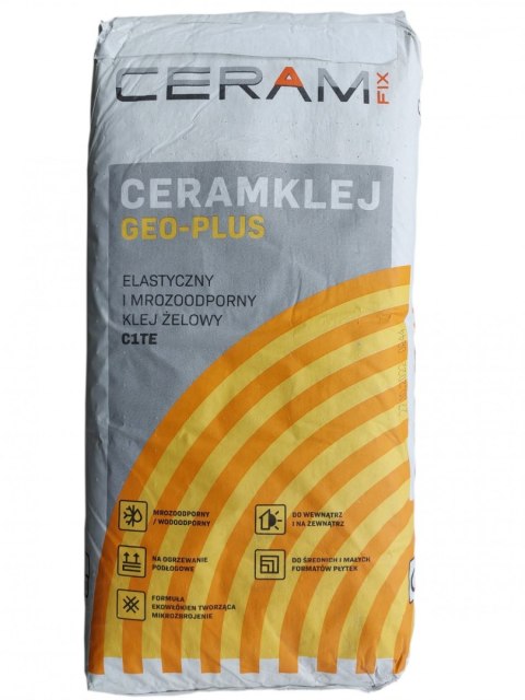 Klej ŻELOWY CERAMKLEJ GEO-PLUS C1TE - 25kg