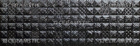 Płytka dekoracyjna Dekor Opp! Lace Black DGL.281.L2 90x30cm G.1 Płytka dekoracyjna Dekor Opp! Lace Black DGL.281.L2 90x30cm G.1