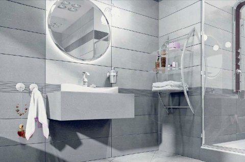 Płytka podłogowa Smooth Stone Grey 45x45 G.1 Płytka podłogowa Smooth Stone Grey 45x45 G.1