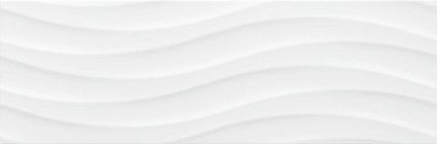 Płytka ścienna Java Onda White 25x75 rektyfik G.1 Płytka ścienna Java Onda White 25x75 rektyfik G.1
