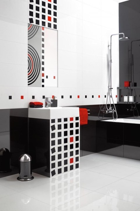 Płytka ścienna Opp! Black GL.282.WL 30x90 G.1 Płytka ścienna Opp! Black GL.282.WL 30x90 G.1