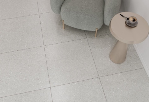 Golden Tiles Gres Pubbles jasny szary 60x60/PLG580 rektyfik G.1 - cena z 1m2